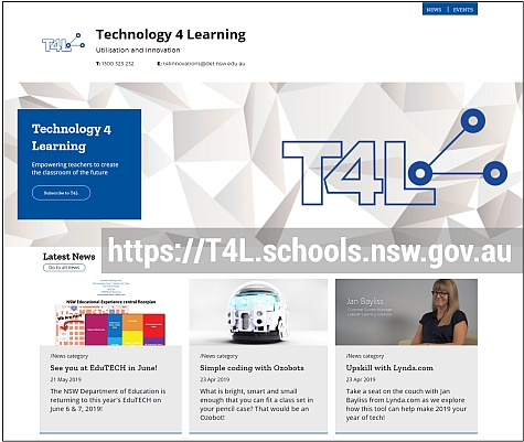 Click to visit the new T4L website