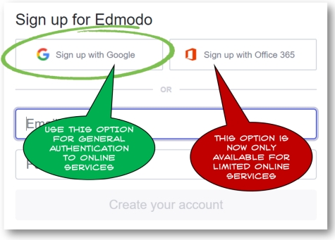 Sign up using Google rather than Microsoft for the time being.
