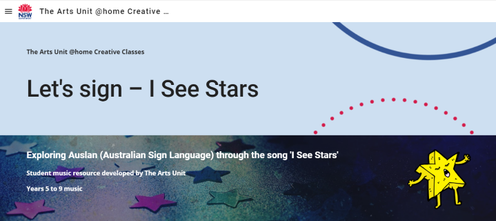 Let's sign: 'I See Stars'