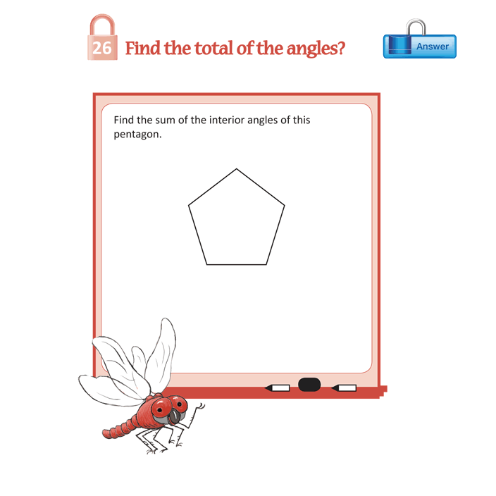 Find the total of the angles?