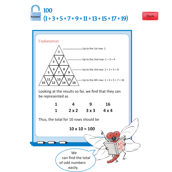 How many triangles are needed? - answer 100