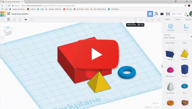 Click play to watch this quick TinkerCAD tutorial