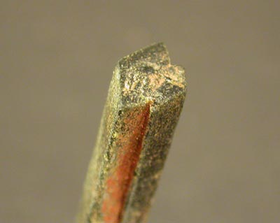 long thin crystals with straight sides