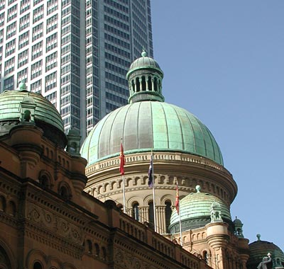 old building with copper domes