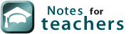 Notes for teachers icon
