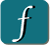 A graphic of the letter f