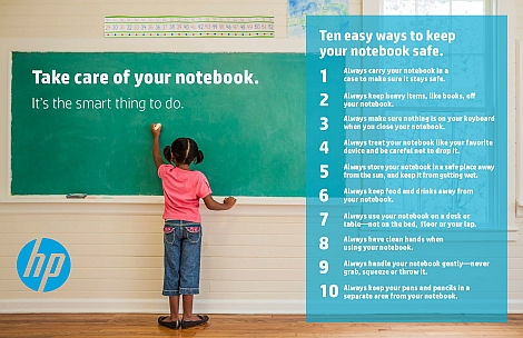 Thumbnail of HP Notebook Safety poster