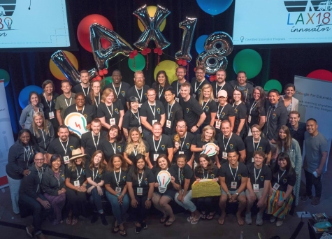 The Google Innovators at last year's academy in Los Angeles