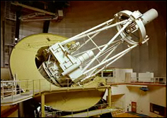 Photograph of a large telescope