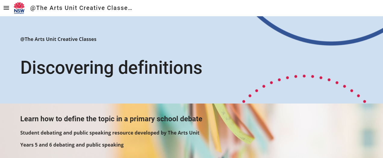 Discovering definitions