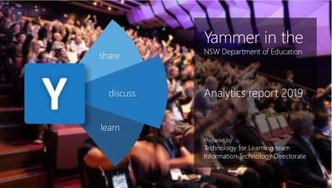 Click to read the Yammer Analytics Rport for 2019