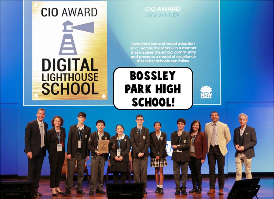 2019 CIO Award winners - Bossley Park High School!