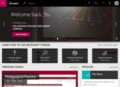 Microsoft Stream now in your Office 365!