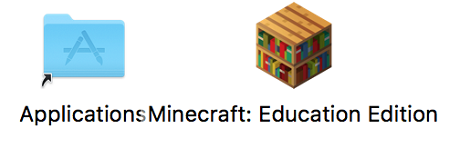 Drag Minecraft to the Applications folder