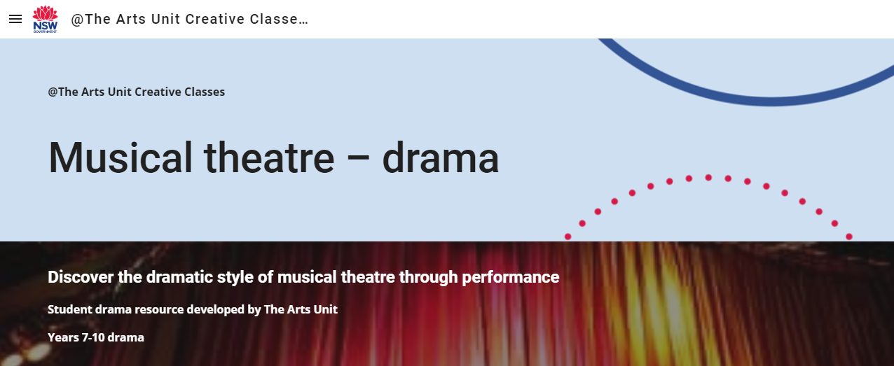 Musical theatre: Drama
