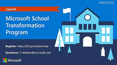 Register for the Microsoft School Transformation Program