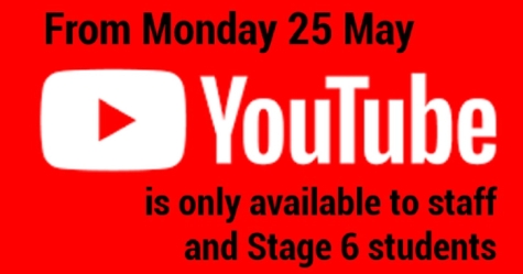 YouTube filtering was reinstated on May 25