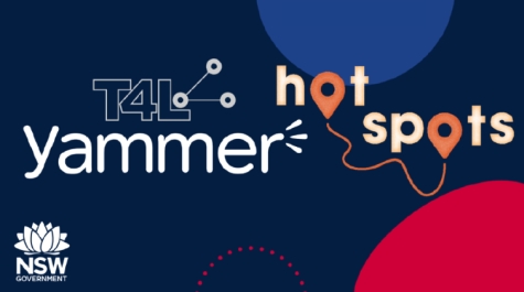 Yammer Hot Spots is live on MS Teams every Monday during school term at 3:30pm.