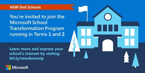 Join your school into the FREE Microsoft Schools Transformation Program!