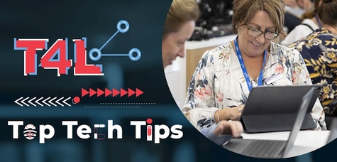 Visit the T4L Top Tech Tips webpage!