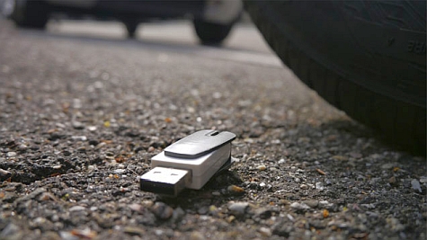 A "lost" USB stick