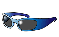 Wraparound sunglasses