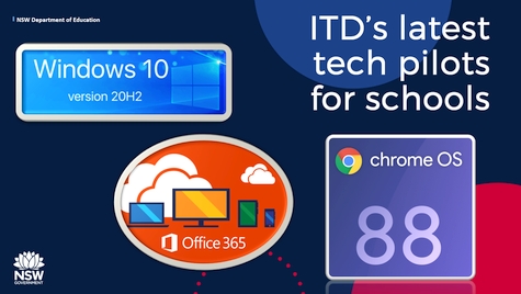 New technology pilots happening right now! Windows 10 20H2, Office 365 and Chrome OS 88!