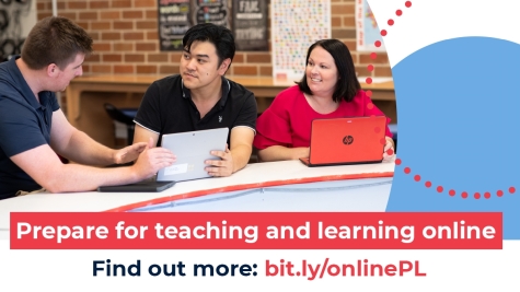 Prepare for teaching and learning online - click to find out more.