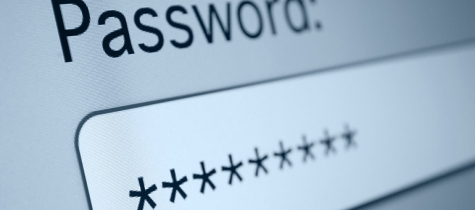 Image of a password box with a secure password.