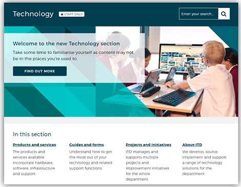 New DoE Technology website
