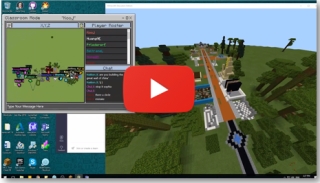 Click play to watch the recreation of Anzac Parade in Minecraft Education Edition