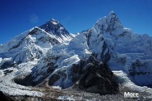 Mount Everest and Nuptse from Kalapatthar