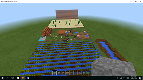 Minecraft for science and agriculture