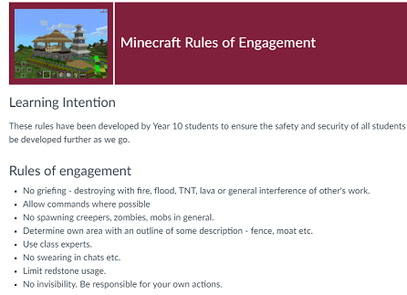 MEE Rules of Engagement