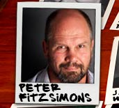 Peter FitzSimons polaroid