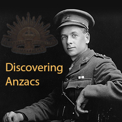Anzac soldier from National Archives Discovering Anzacs project