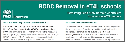 Click to see the RODC Removal info page