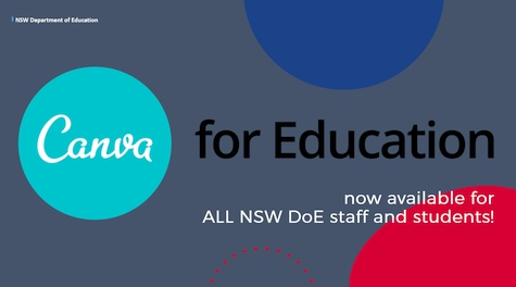 Canva for Education is now available for all NSW DoE staff and students!